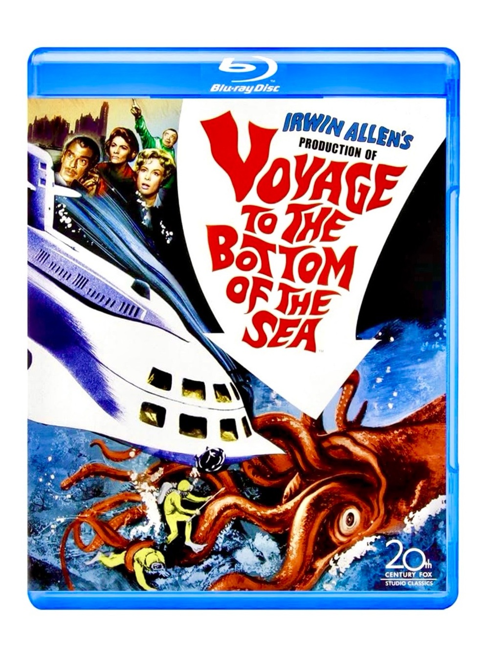 Irwin Allen’s Voyage To The Bottom Of The Sea (Blu-ray, 1961)